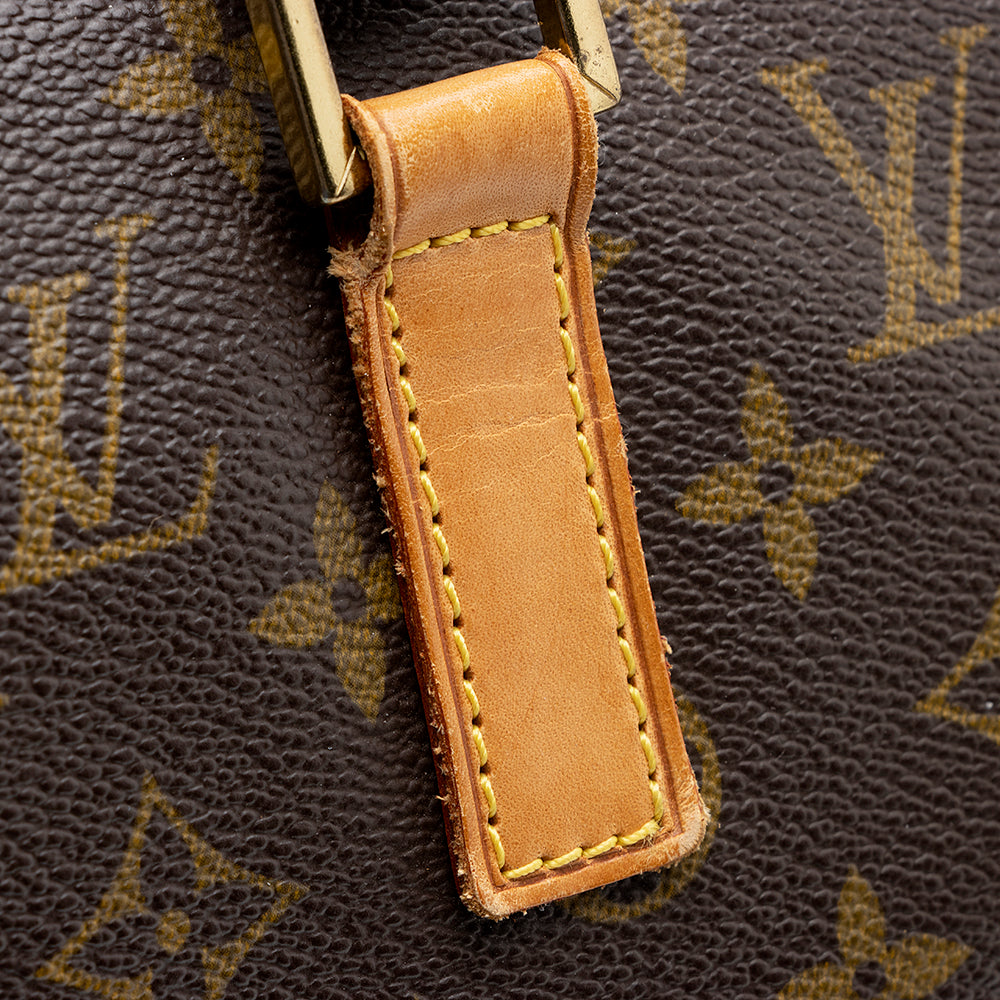 Louis Vuitton Vintage Monogram Canvas Cabas Mezzo Tote (SHF-18334)