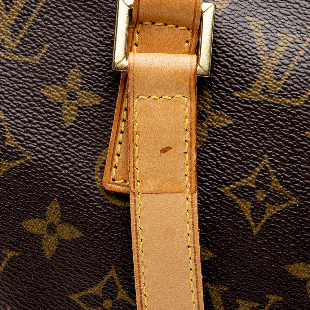 Louis Vuitton Vintage Monogram Canvas Cabas Mezzo Tote (SHF-18334)