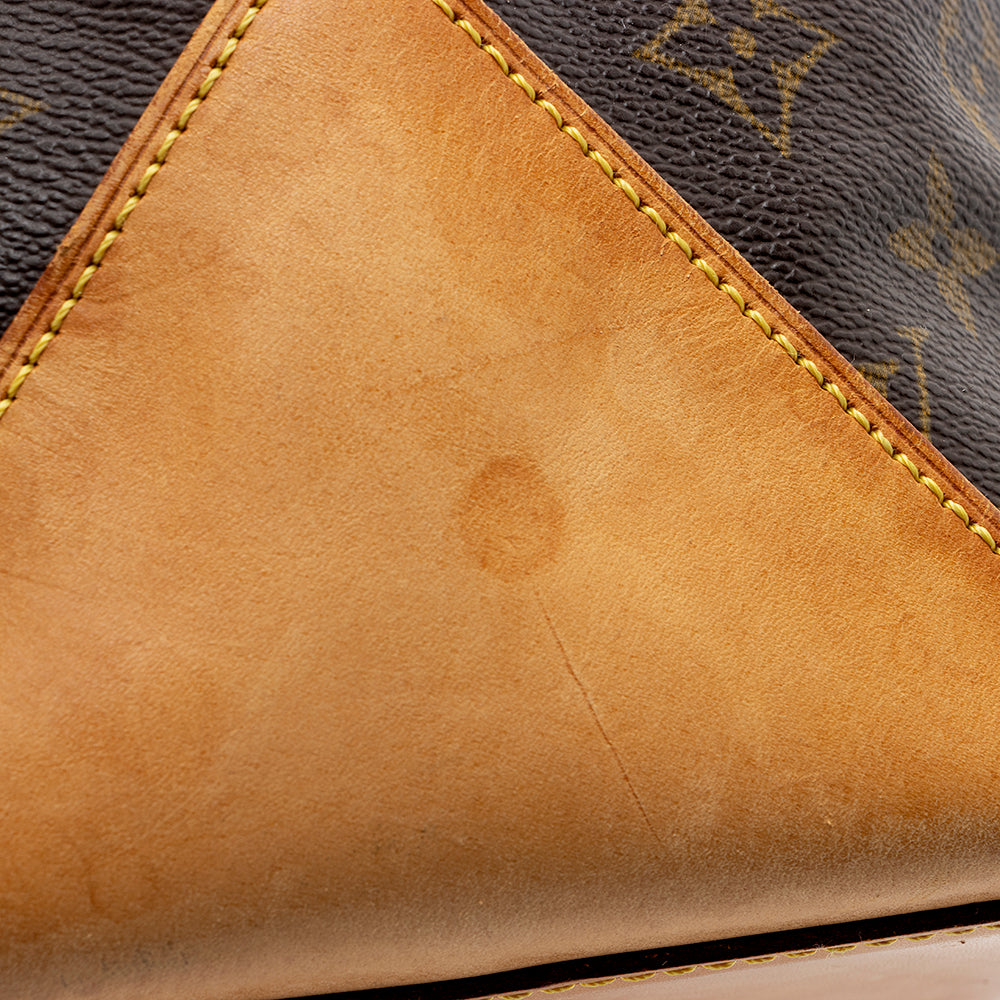 Louis Vuitton Vintage Monogram Canvas Cabas Mezzo Tote (SHF-18334)