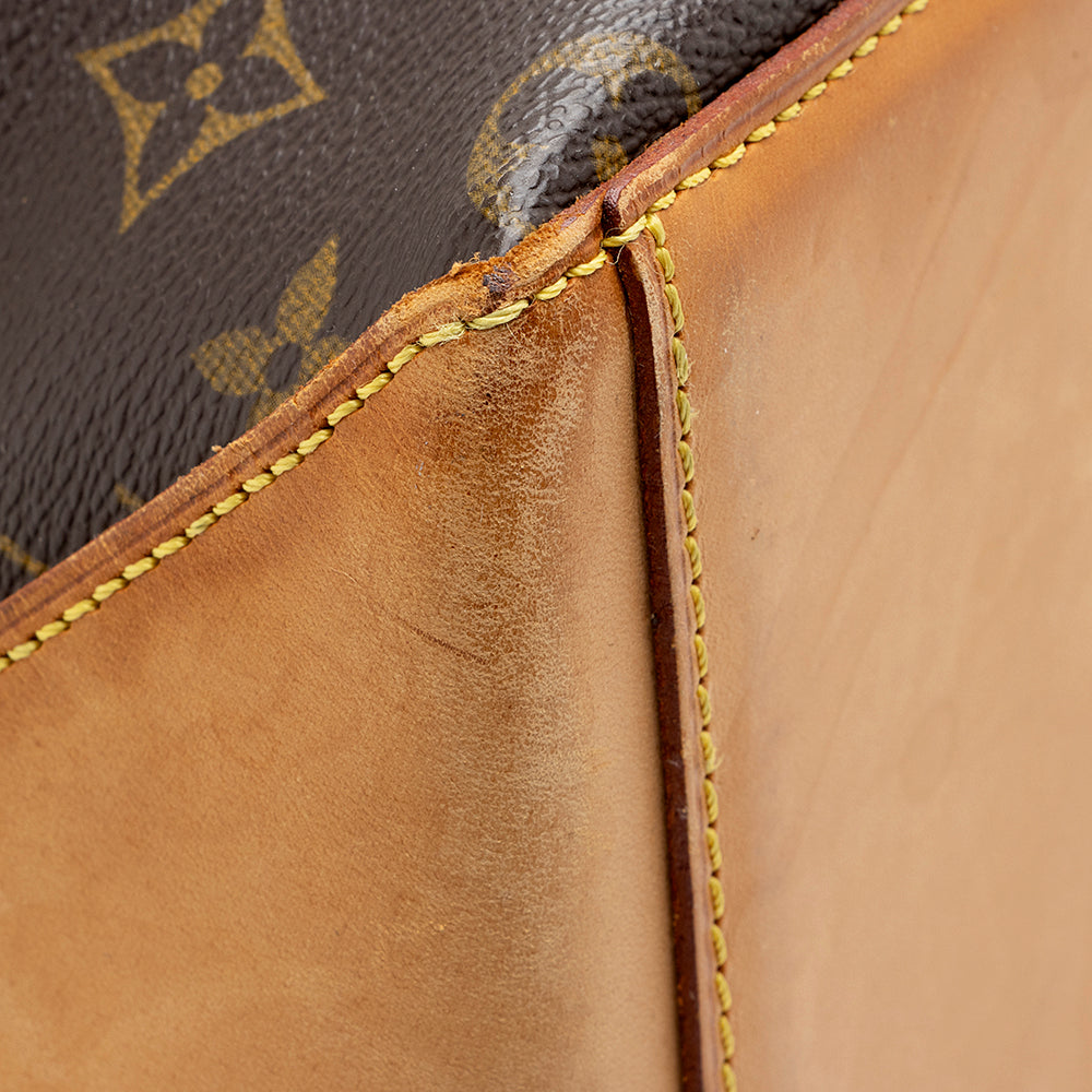 Louis Vuitton Vintage Monogram Canvas Cabas Mezzo Tote (SHF-18334)