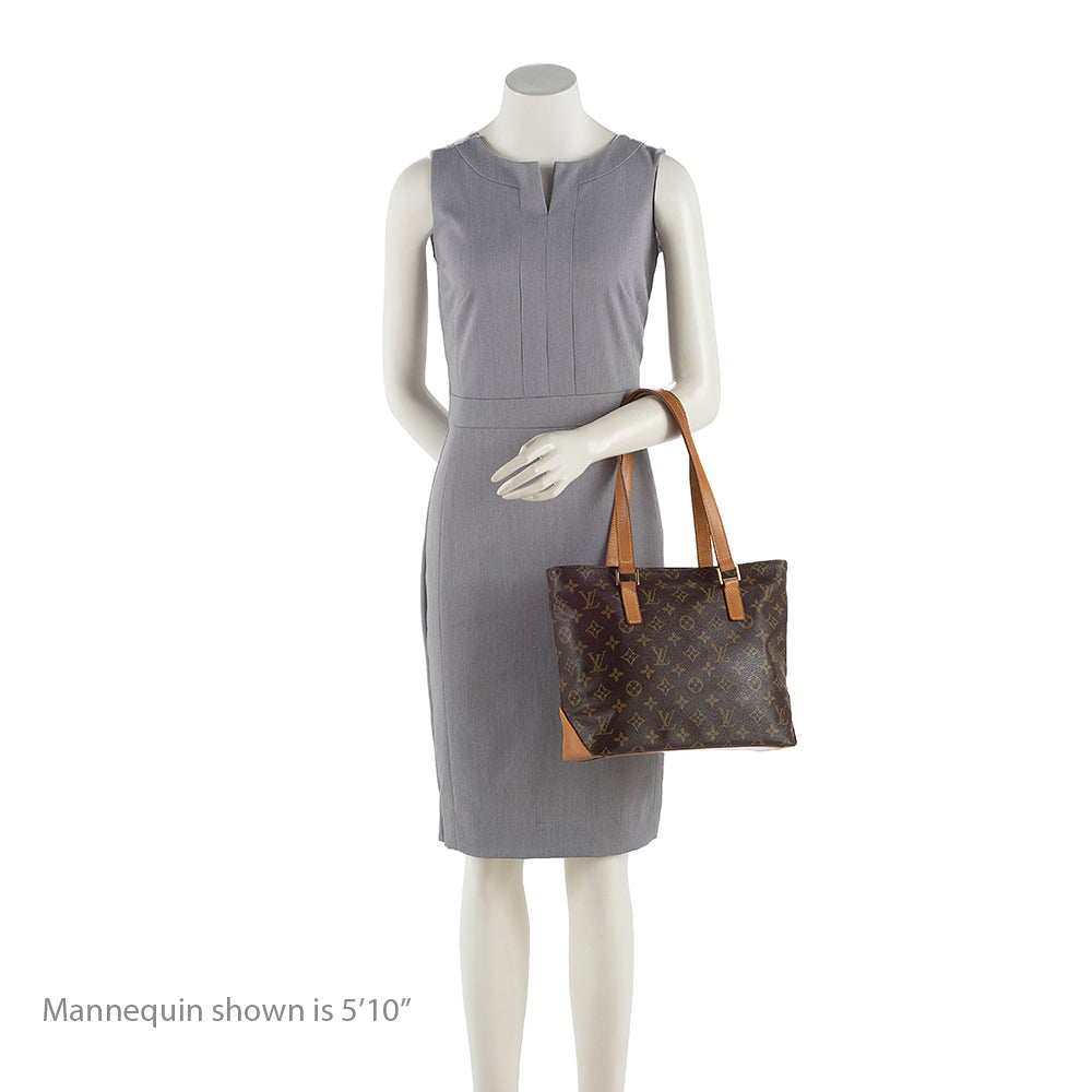 Louis Vuitton Vintage Monogram Canvas Cabas Piano Tote (SHF-18572)