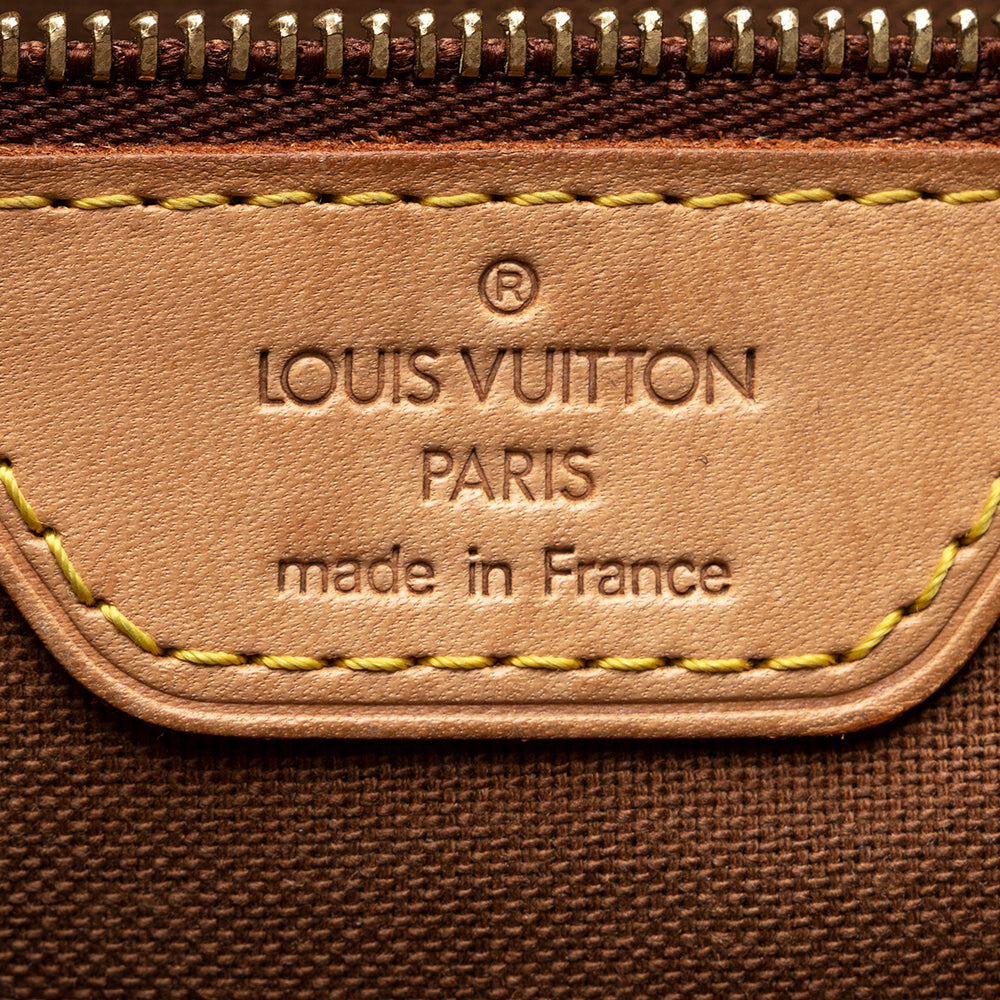 Louis Vuitton Vintage Monogram Canvas Cabas Piano Tote (SHF-18572)