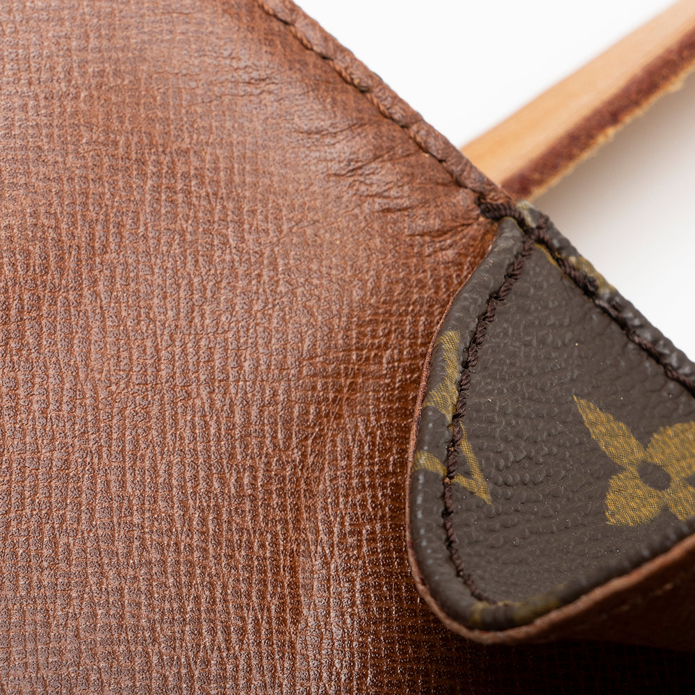 Louis Vuitton Vintage Monogram Canvas Cartouchiere GM Shoulder Bag (SHF-21275)