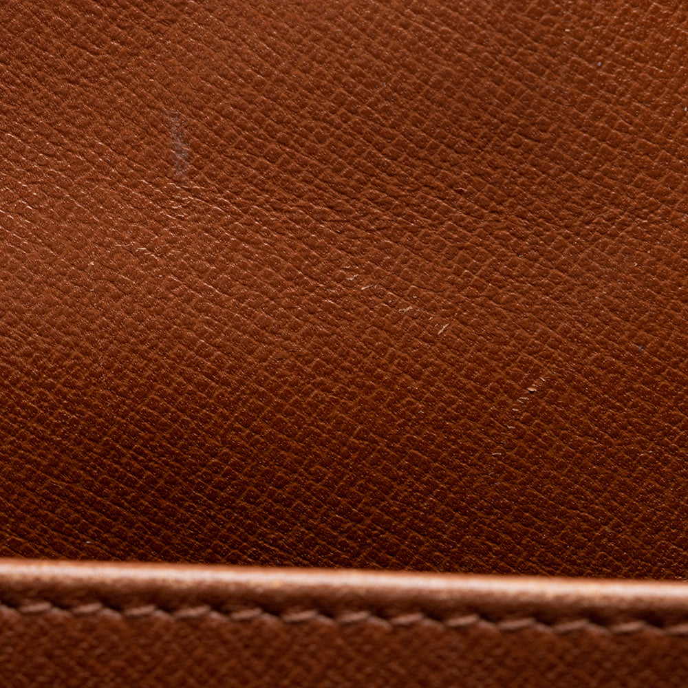 Louis Vuitton Vintage Monogram Canvas Cartouchiere MM Shoulder Bag (SHF-16667)