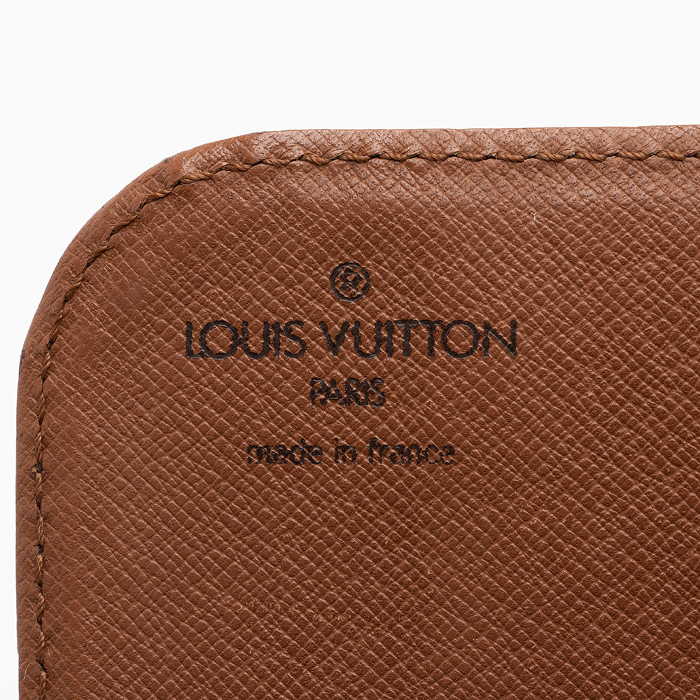Louis Vuitton Vintage Monogram Canvas Cartouchiere PM Shoulder Bag (SHF-16187)