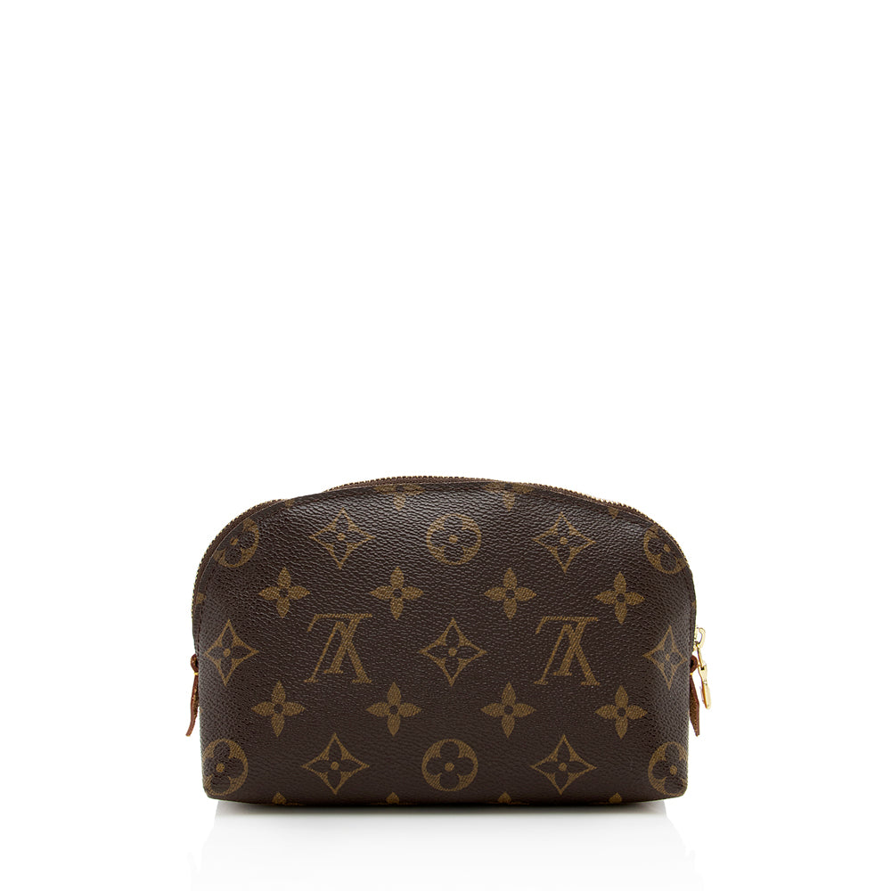 Louis Vuitton Vintage Monogram Canvas Cosmetic Pouch (SHF-18080)
