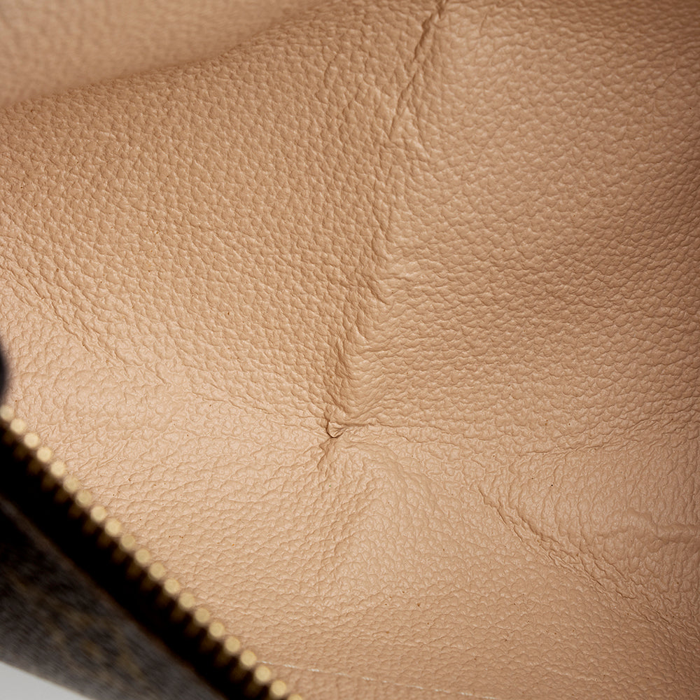 Louis Vuitton Vintage Monogram Canvas Cosmetic Pouch (SHF-18080)