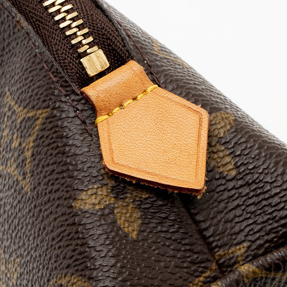 Louis Vuitton Vintage Monogram Canvas Cosmetic Pouch (SHF-18080)