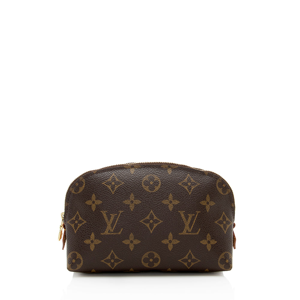 Louis Vuitton Vintage Monogram Canvas Cosmetic Pouch (SHF-18080)