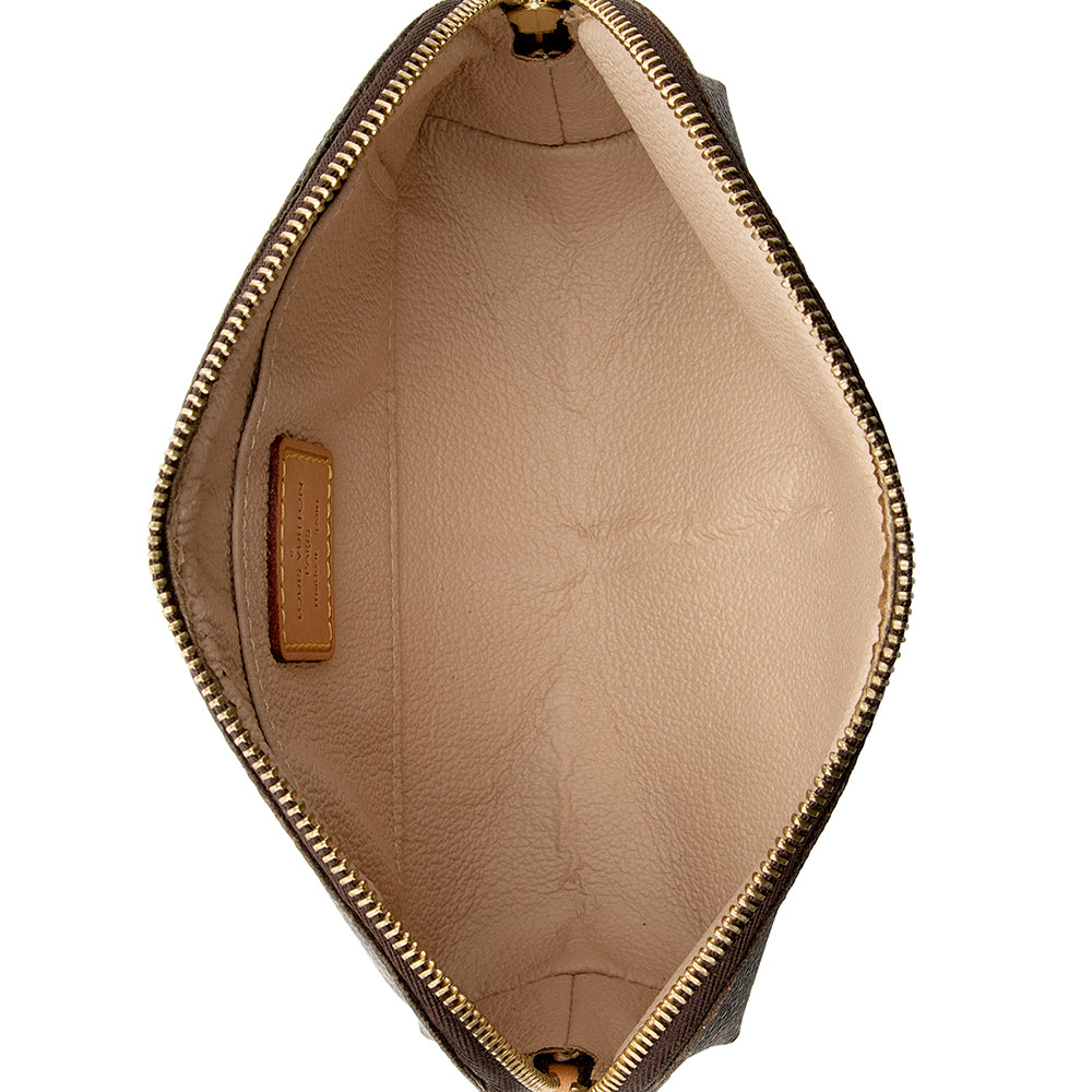 Louis Vuitton Vintage Monogram Canvas Cosmetic Pouch (SHF-18080)