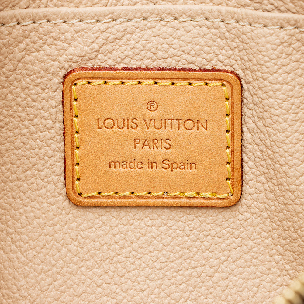 Louis Vuitton Vintage Monogram Canvas Cosmetic Pouch (SHF-18080)