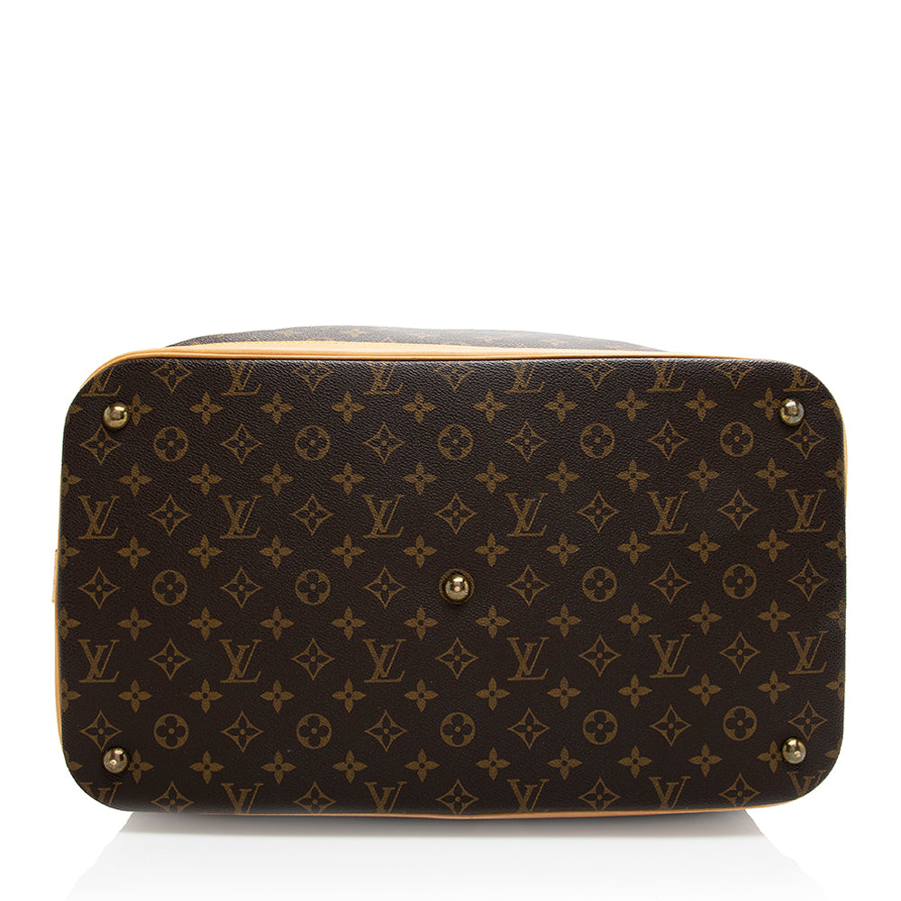 Louis Vuitton Vintage Monogram Canvas Cruiser 45 Travel Bag (SHF-18771)