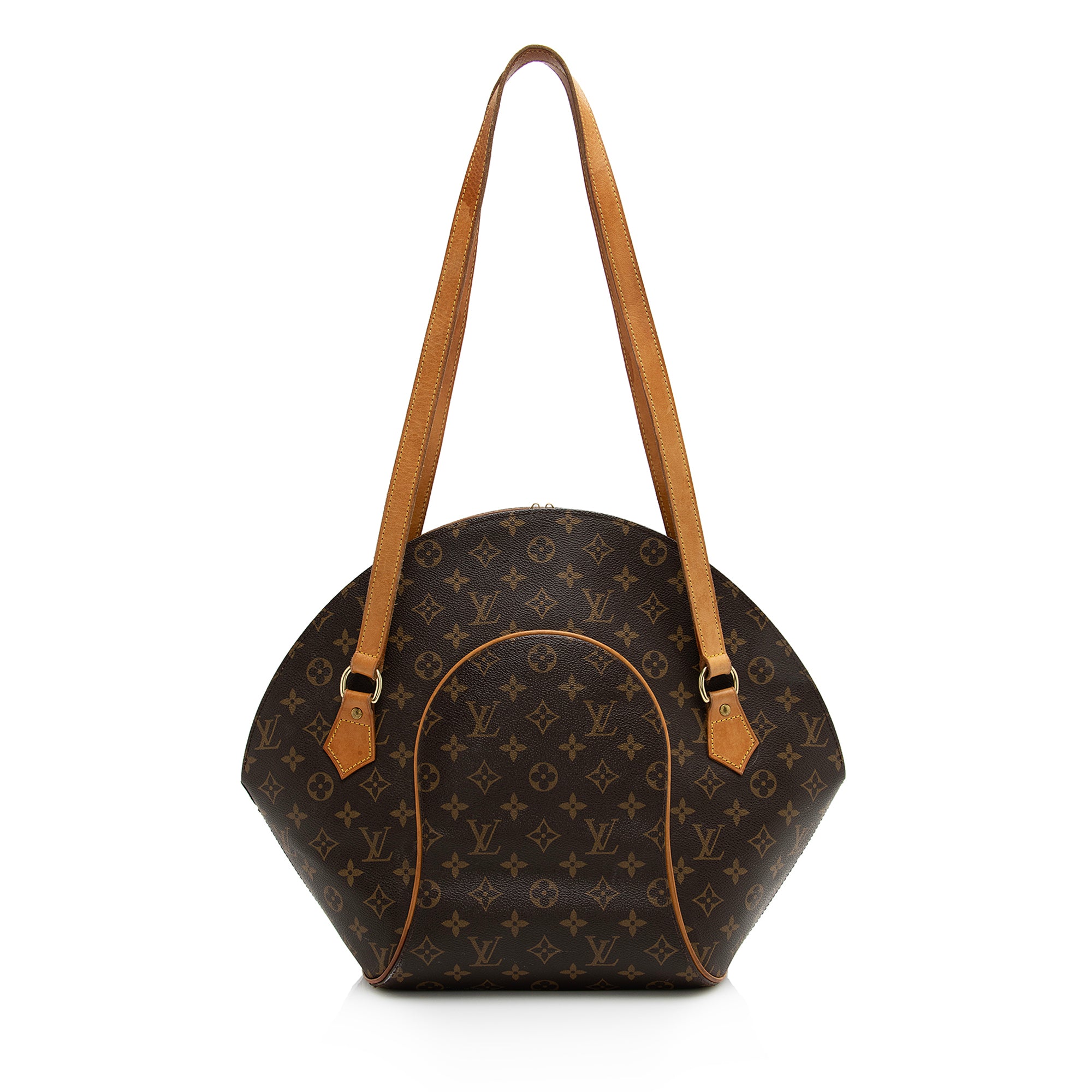 Louis Vuitton Vintage Monogram Canvas Ellipse GM Shoulder Bag (SHF-22733)