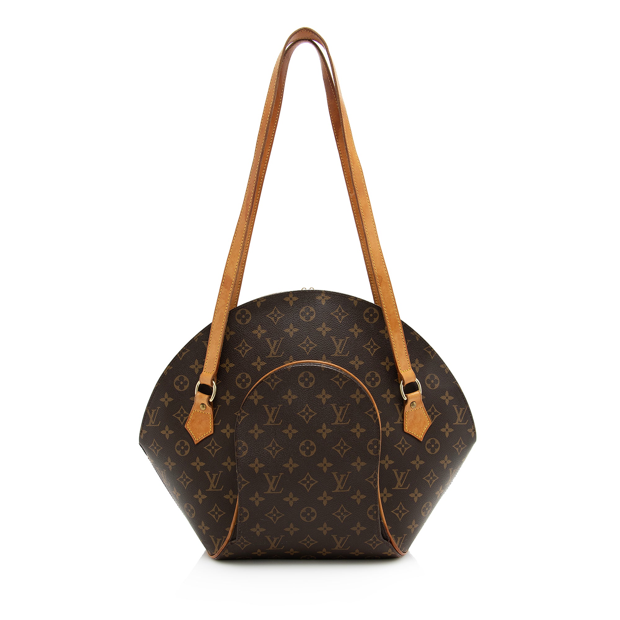 Louis Vuitton Vintage Monogram Canvas Ellipse GM Shoulder Bag (SHF-22733)