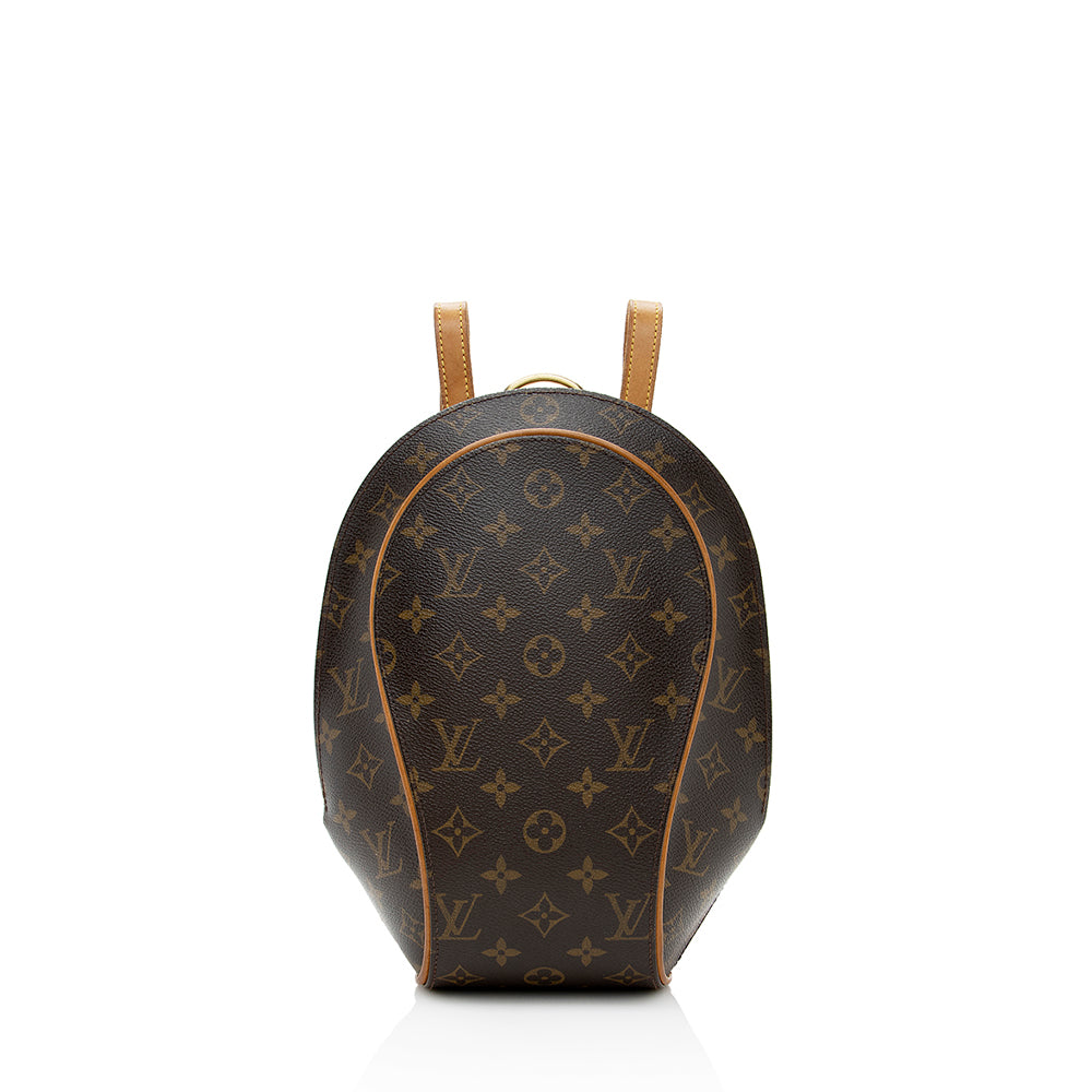 louis vuitton backpack checkerd ellipse Louis Vuitton Vintage Monogram Canvas Ellipse Sac a Dos Backpack (SHF-