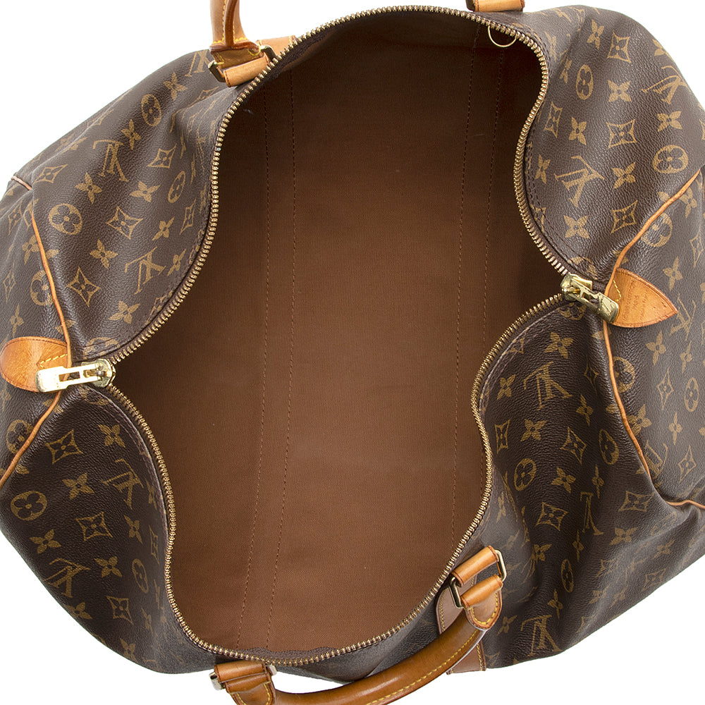 Louis Vuitton Vintage Monogram Canvas Keepall 50 Duffel Bag (SHF-20497)
