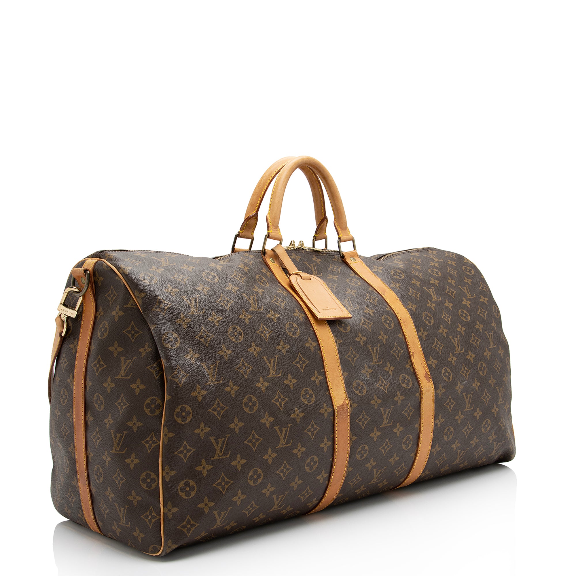 Louis Vuitton Vintage Monogram Canvas Keepall 60 Duffle Bag - FINAL SALE (SHF-23427)