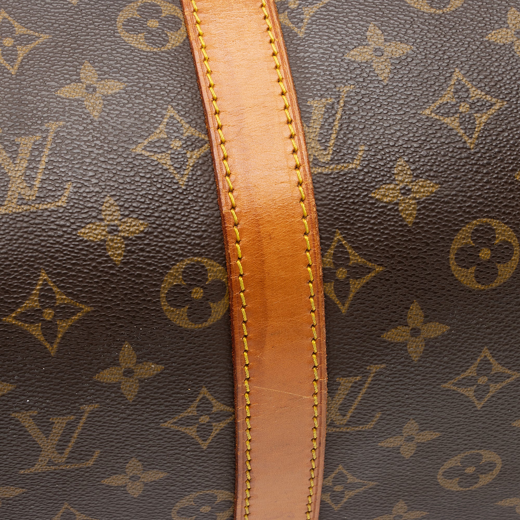 Louis Vuitton Vintage Monogram Canvas Keepall Bandouliere 45 Duffle Bag (SHF-23676)