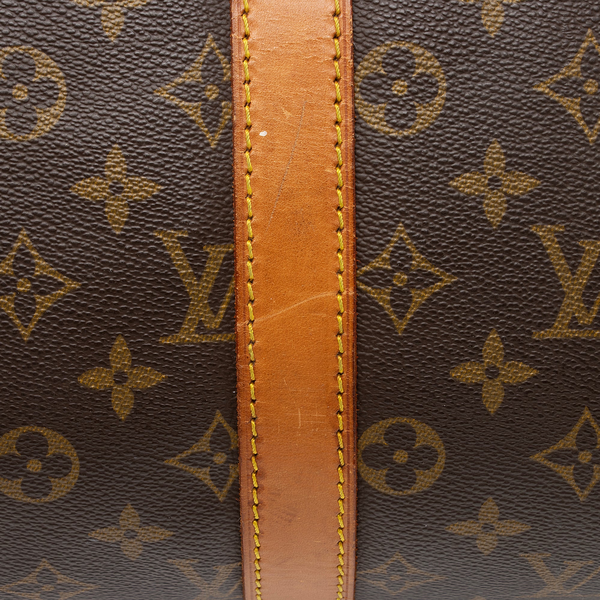 Louis Vuitton Vintage Monogram Canvas Keepall Bandouliere 45 Duffle Bag (SHF-23676)