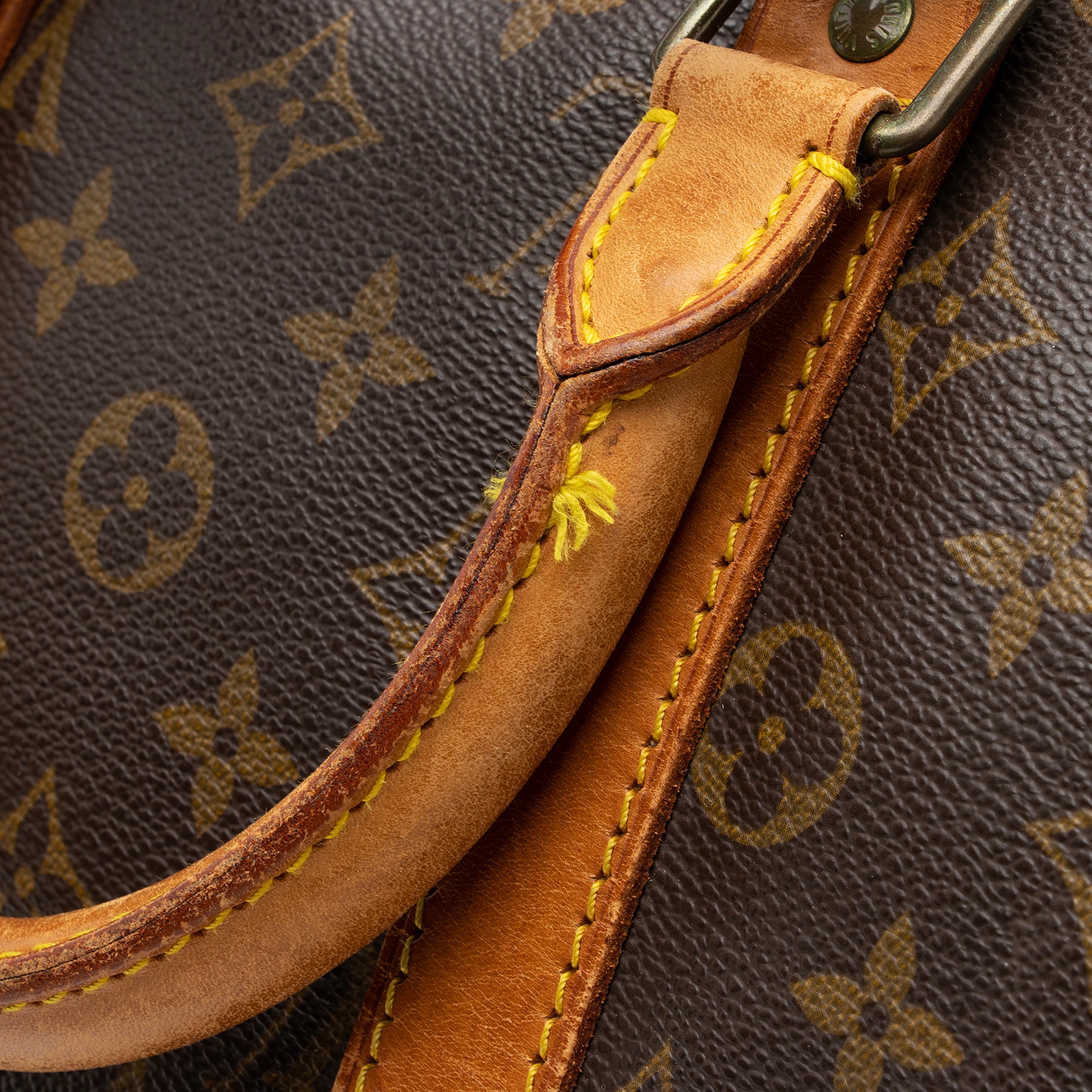 Louis Vuitton Vintage Monogram Canvas Keepall Bandouliere 45 Duffle Bag (SHF-23676)