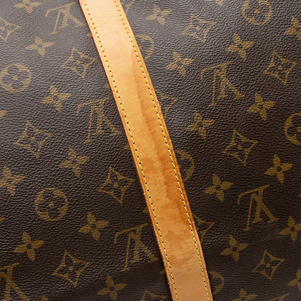 Louis Vuitton Vintage Monogram Canvas Keepall Bandouliere 50 Duffel Bag (SHF-20790)