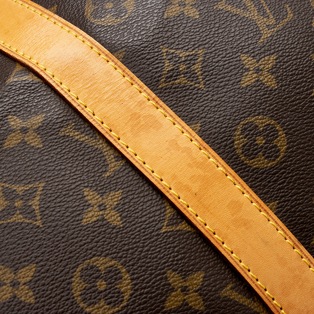 Louis Vuitton Vintage Monogram Canvas Keepall Bandouliere 55 Duffel Bag (SHF-17039)