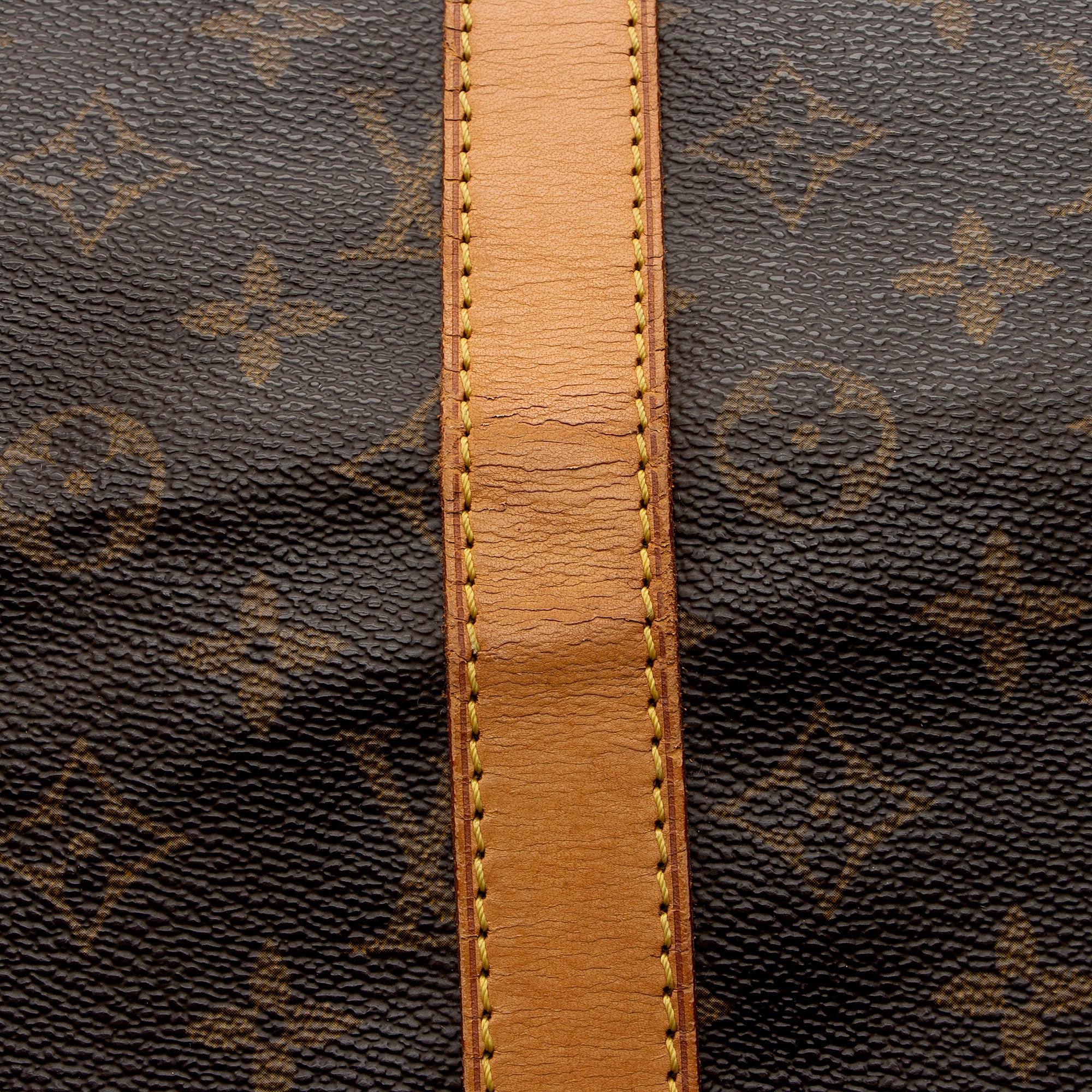 Louis Vuitton Vintage Monogram Canvas Keepall Bandouliere 55 Duffle Bag (SHF-22479)
