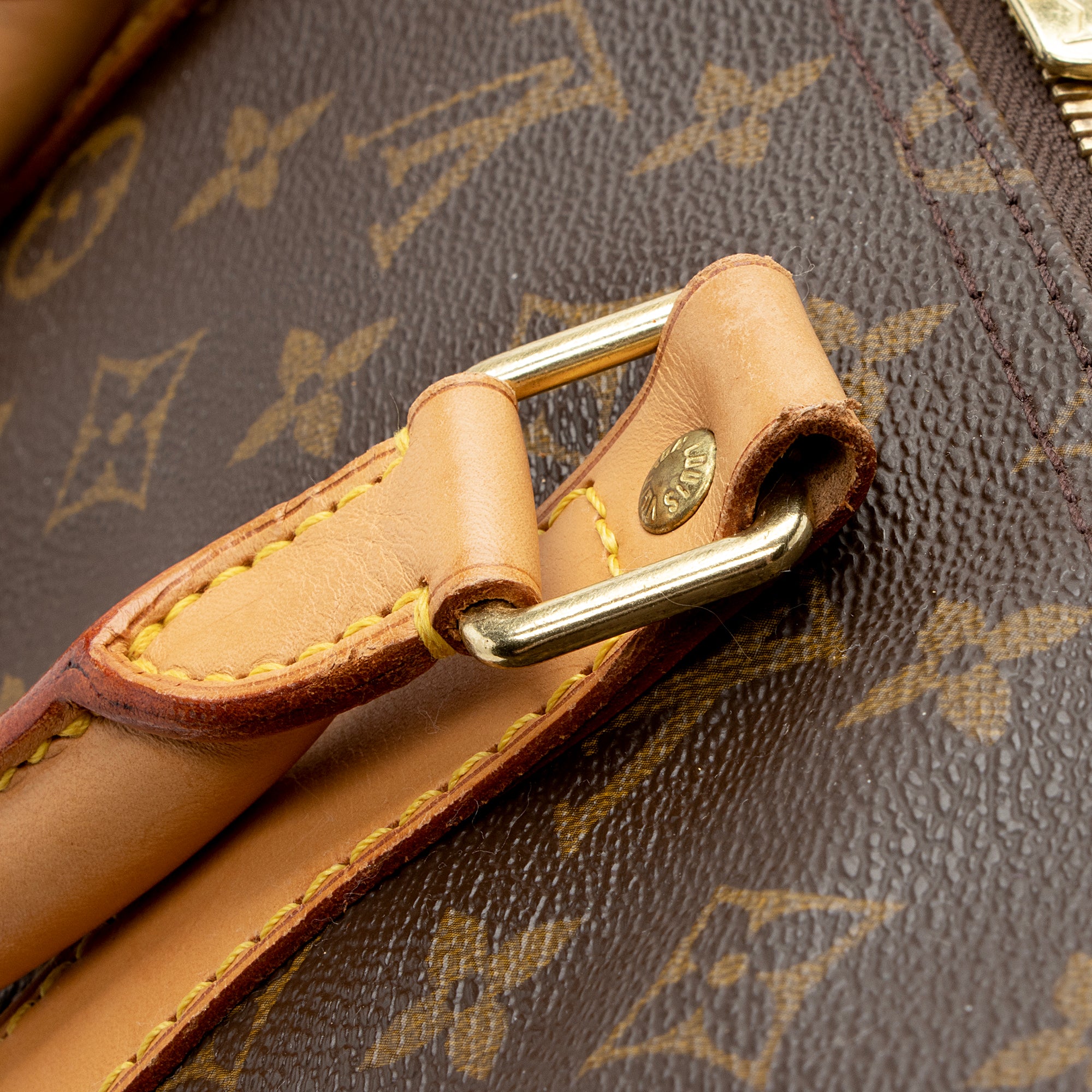 Louis Vuitton Vintage Monogram Canvas Keepall Bandouliere 55 Duffle Bag (SHF-22479)