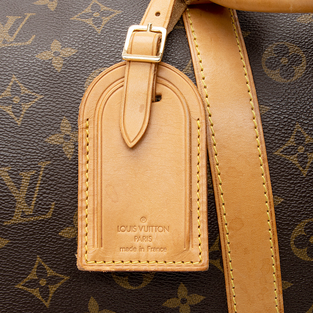 Louis Vuitton Vintage Monogram Canvas Keepall Bandouliere 55 Duffle Bag (SHF-21161)