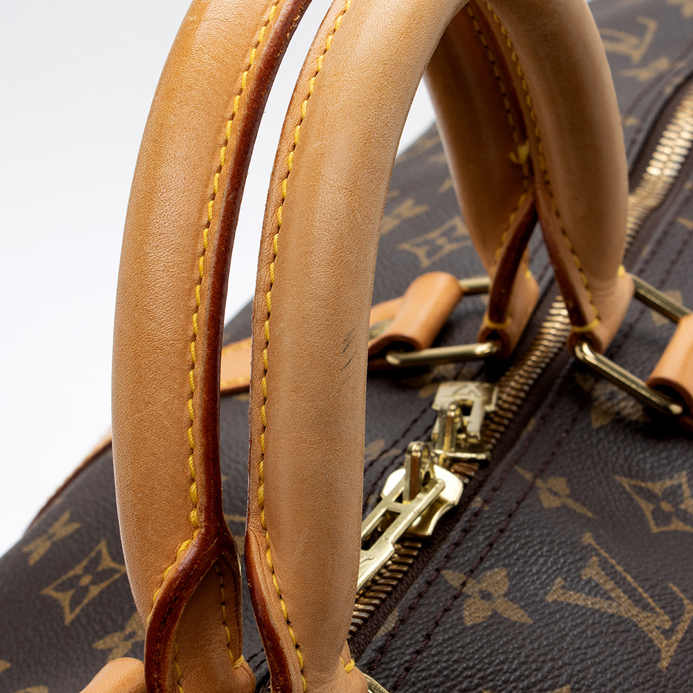 Louis Vuitton Vintage Monogram Canvas Keepall Bandouliere 60 Duffel Bag - FINAL SALE (SHF-16878)