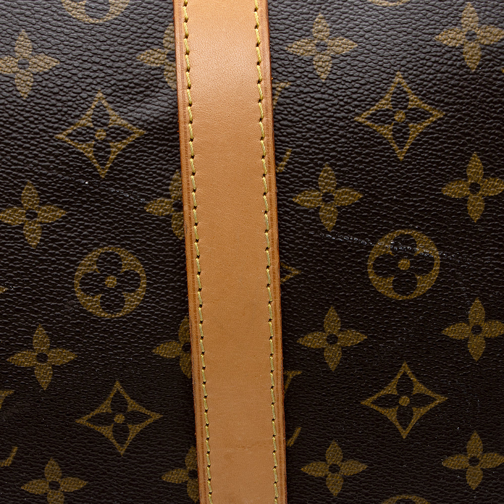 Louis Vuitton Vintage Monogram Canvas Keepall Bandouliere 60 Duffel Bag - FINAL SALE (SHF-16878)