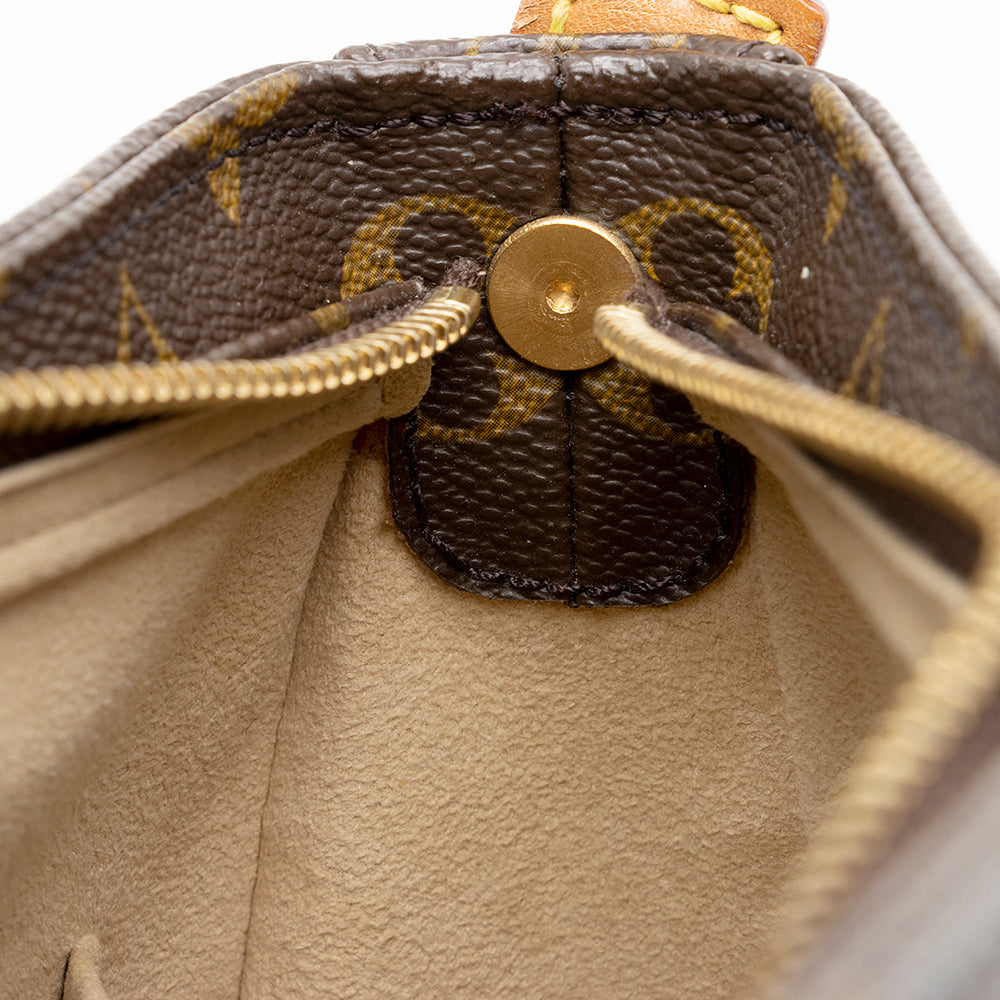 Louis Vuitton Vintage Monogram Canvas Looping MM Shoulder Bag (SHF-21431)