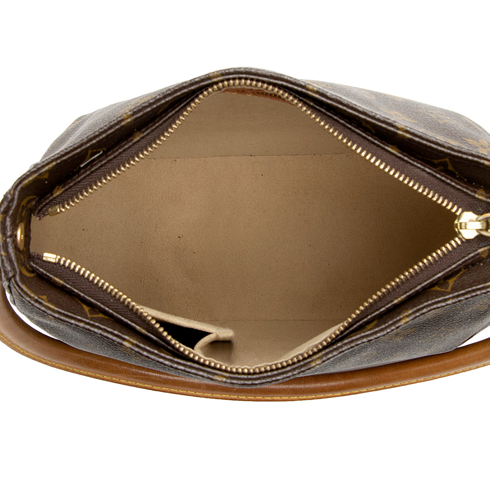 Louis Vuitton Vintage Monogram Canvas Looping MM Shoulder Bag (SHF-21431)