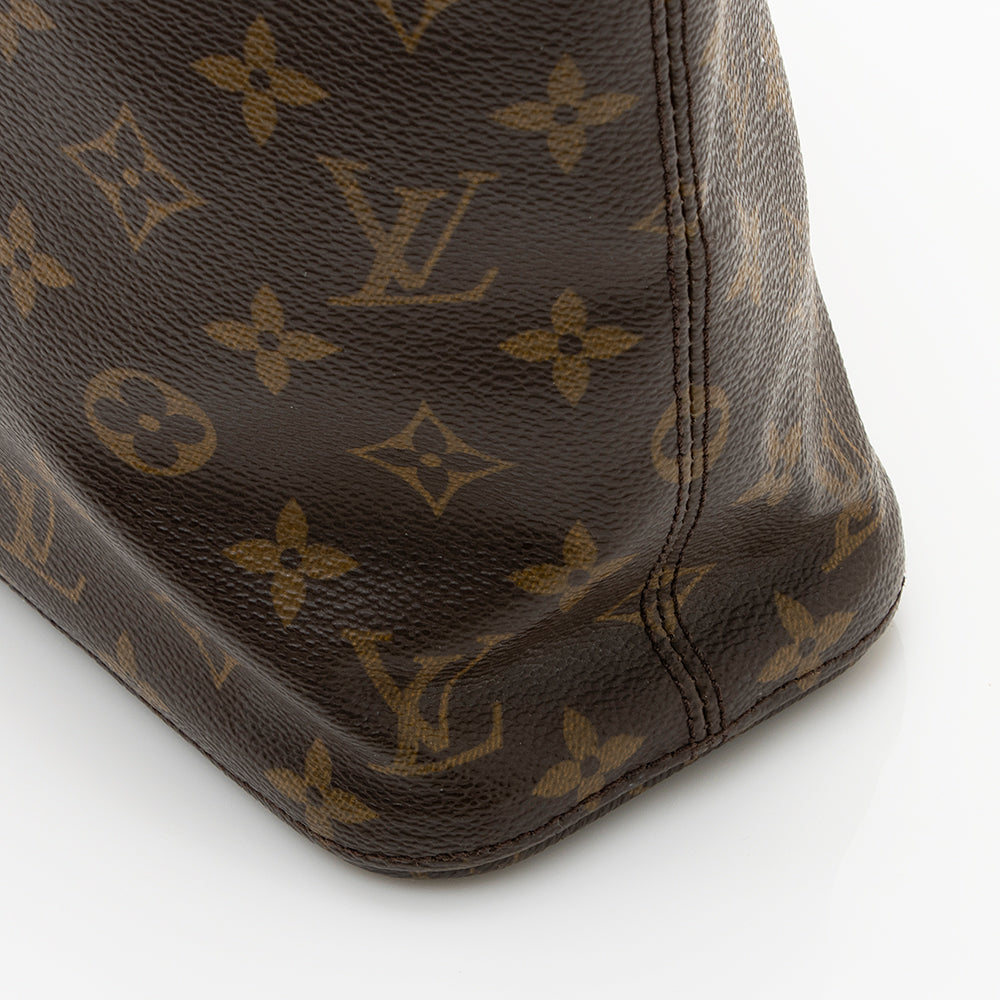 Louis Vuitton Vintage Monogram Canvas Luco Tote (SHF-20374)