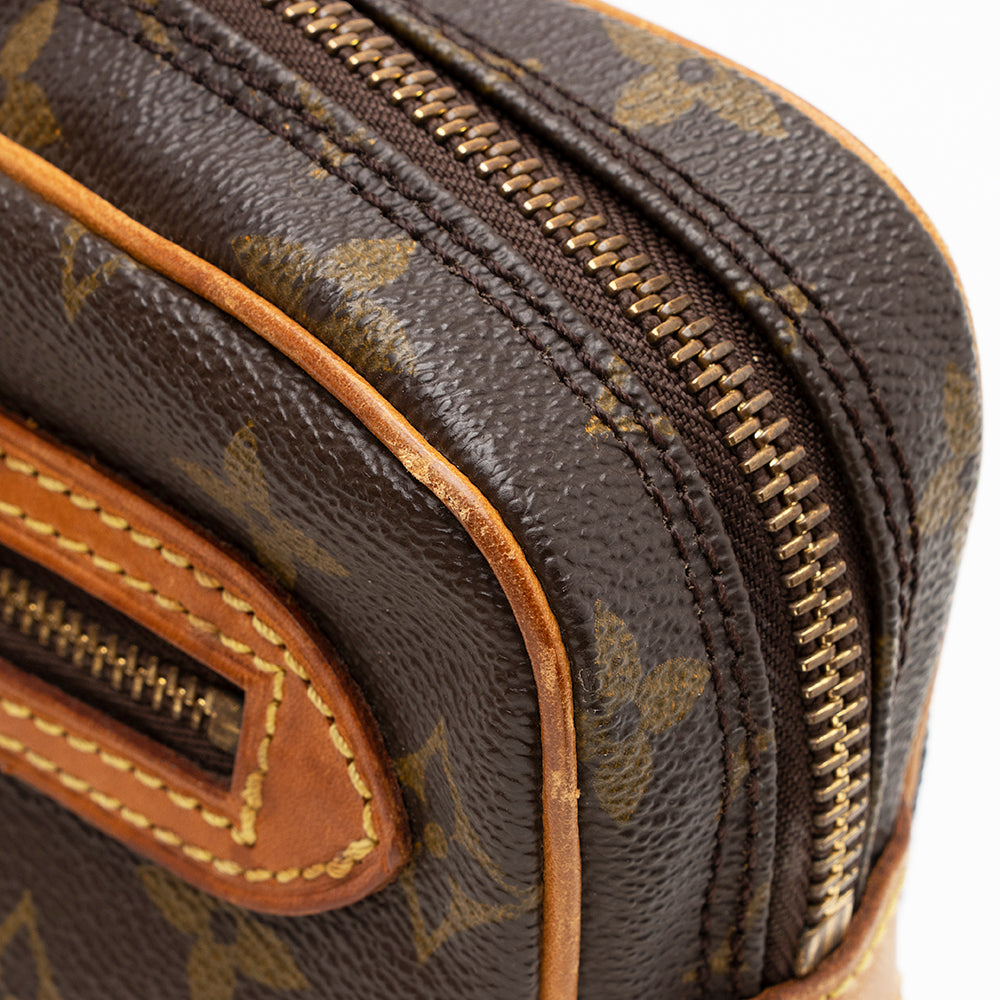 Louis Vuitton Vintage Monogram Canvas Marly Dragonne GM Clutch - FINAL SALE (SHF-17453)