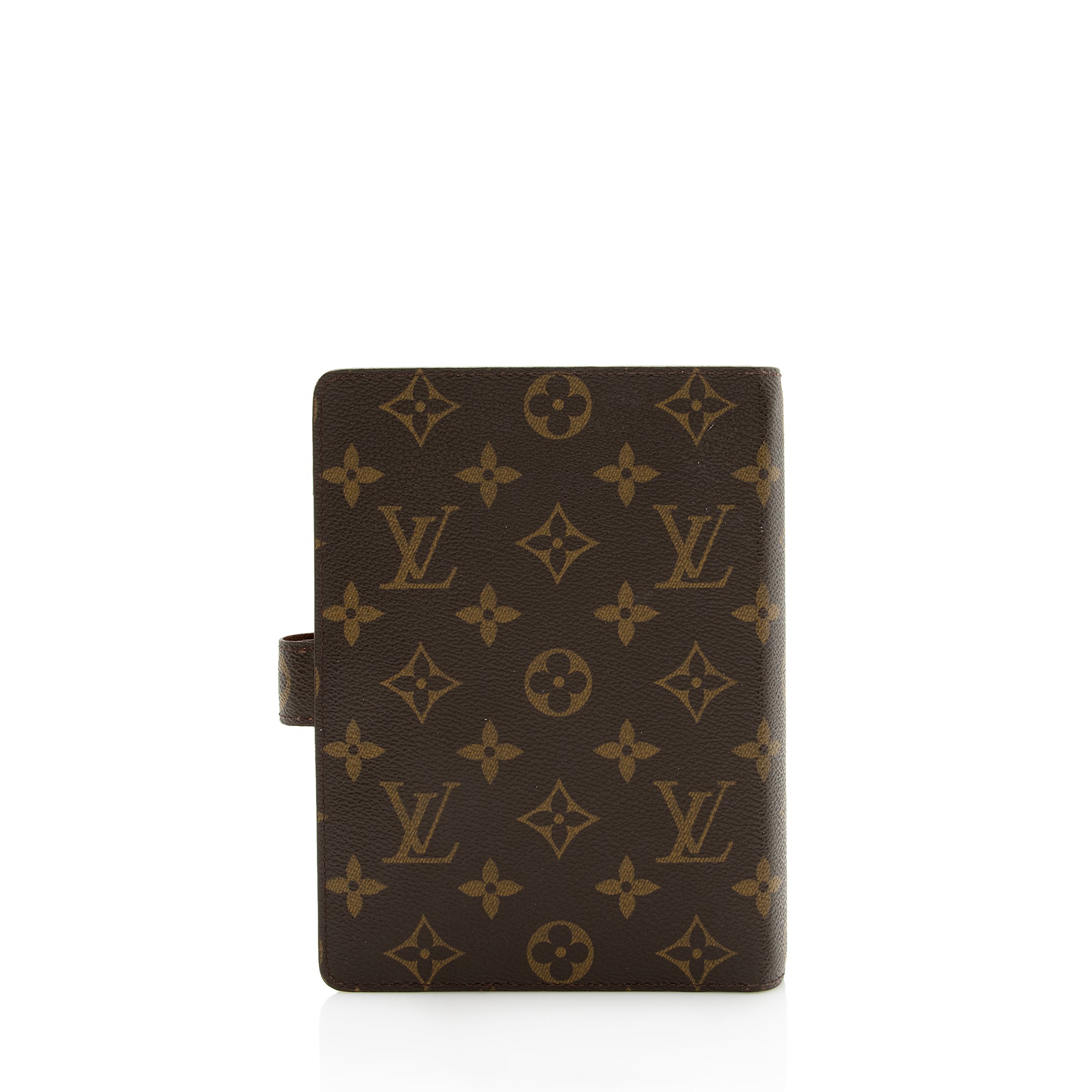Louis Vuitton Vintage Monogram Canvas Medium Ring Agenda Cover (SHF-22929)