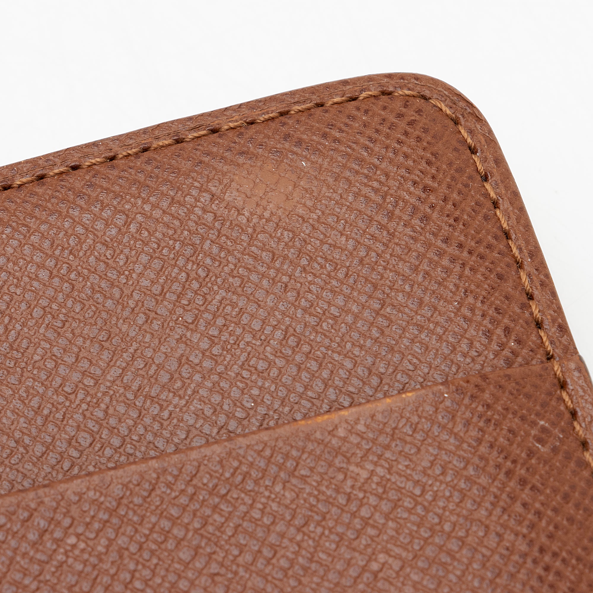 Louis Vuitton Vintage Monogram Canvas Medium Ring Agenda Cover (SHF-22929)