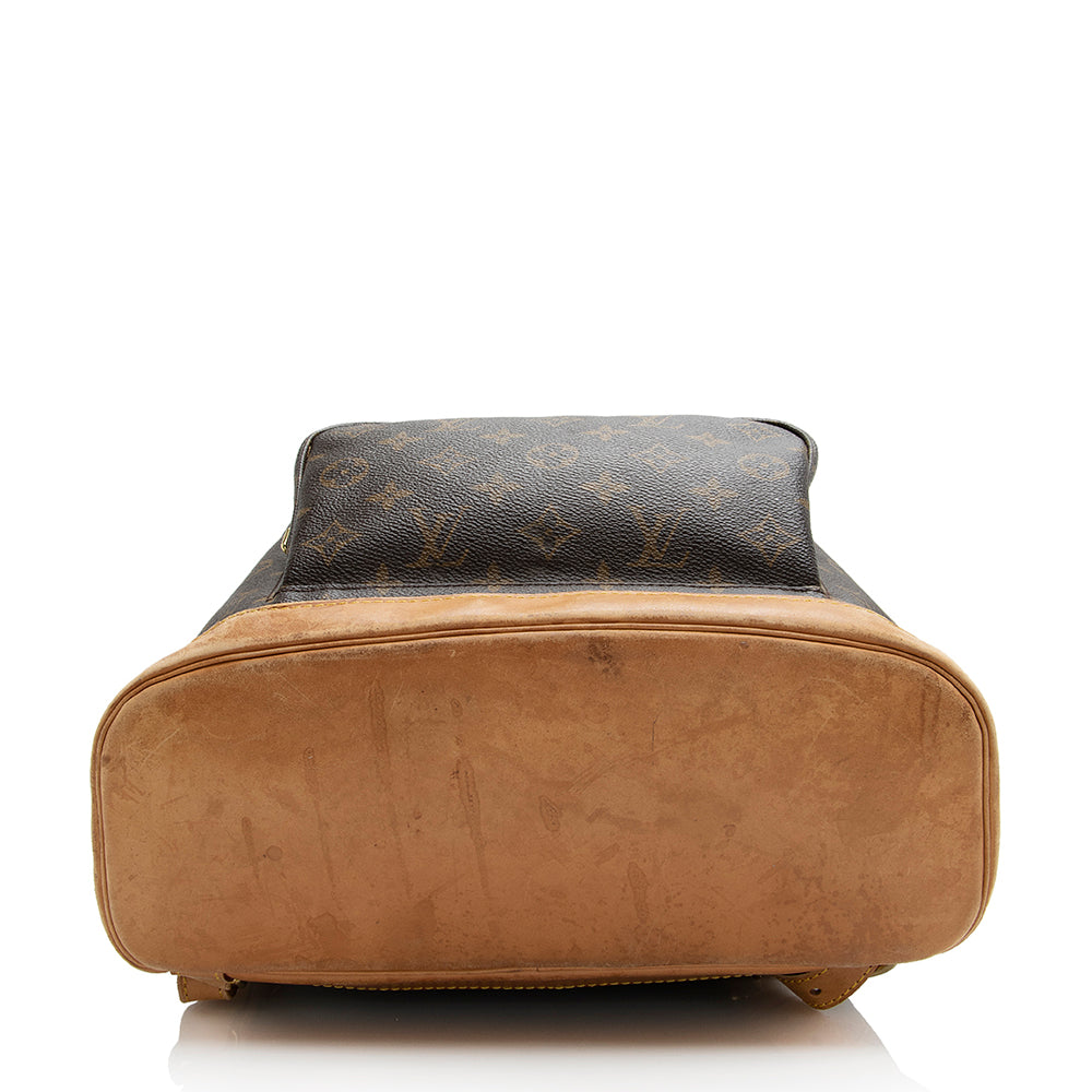 Louis Vuitton Vintage Monogram Canvas Montsouris GM Backpack (SHF-21700)