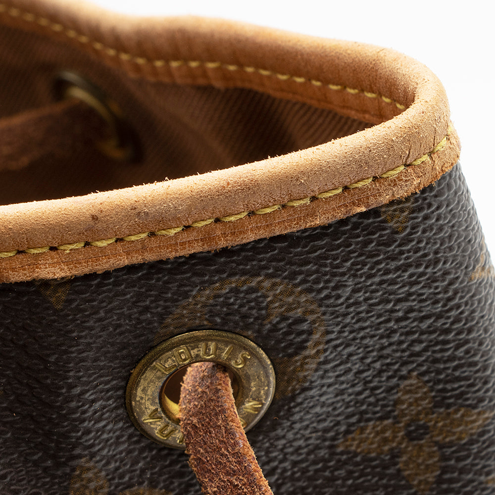 Louis Vuitton Vintage Monogram Canvas Montsouris GM Backpack (SHF-21700)