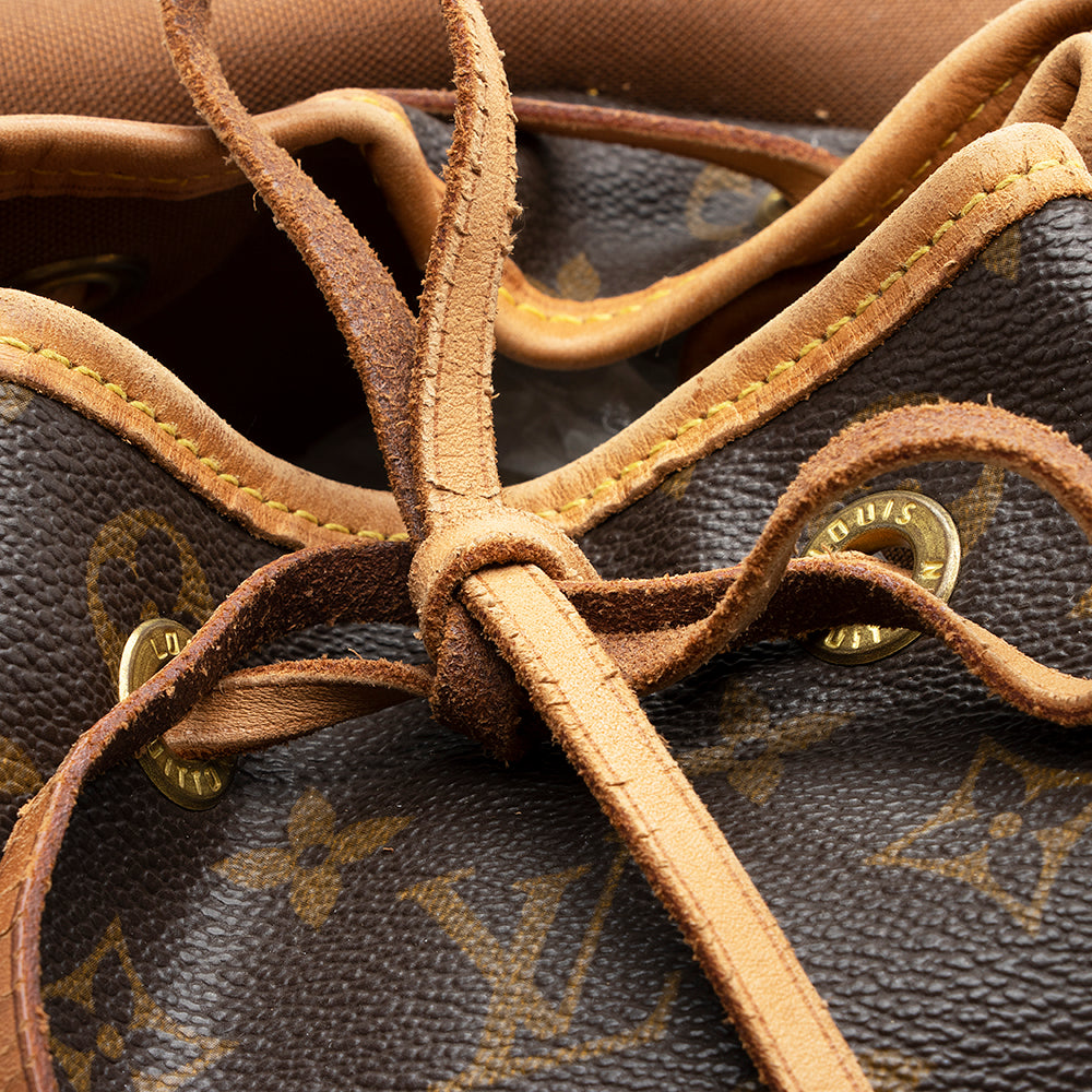 Louis Vuitton Vintage Monogram Canvas Montsouris GM Backpack (SHF-21700)