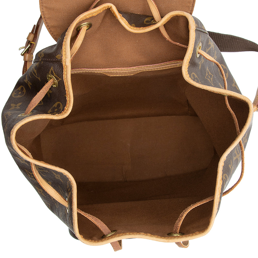 Louis Vuitton Vintage Monogram Canvas Montsouris GM Backpack (SHF-21700)