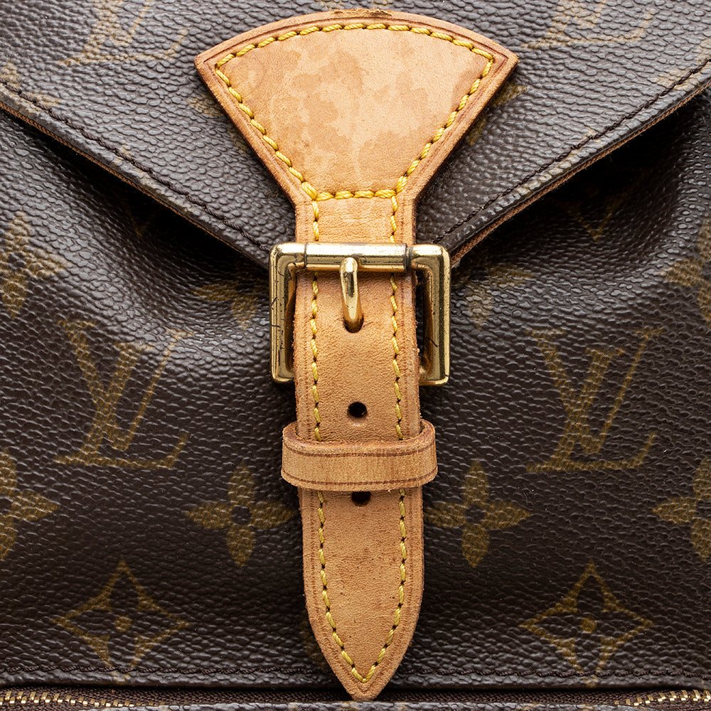 Louis Vuitton Vintage Monogram Canvas Montsouris MM Backpack (SHF-19011)
