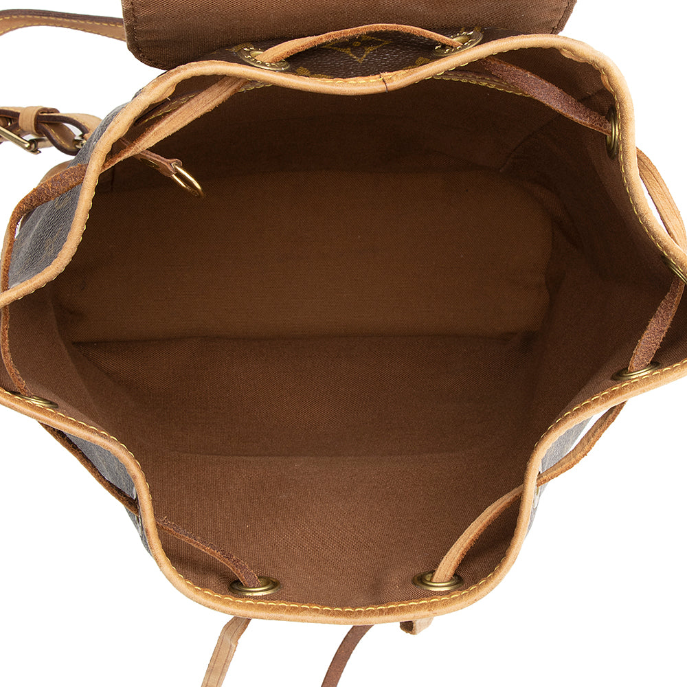 Louis Vuitton Vintage Monogram Canvas Montsouris MM Backpack (SHF-19011)