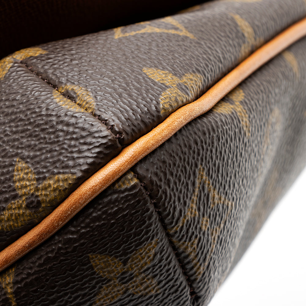Louis Vuitton Vintage Monogram Canvas Musette Tango Shoulder Bag (SHF-20340)