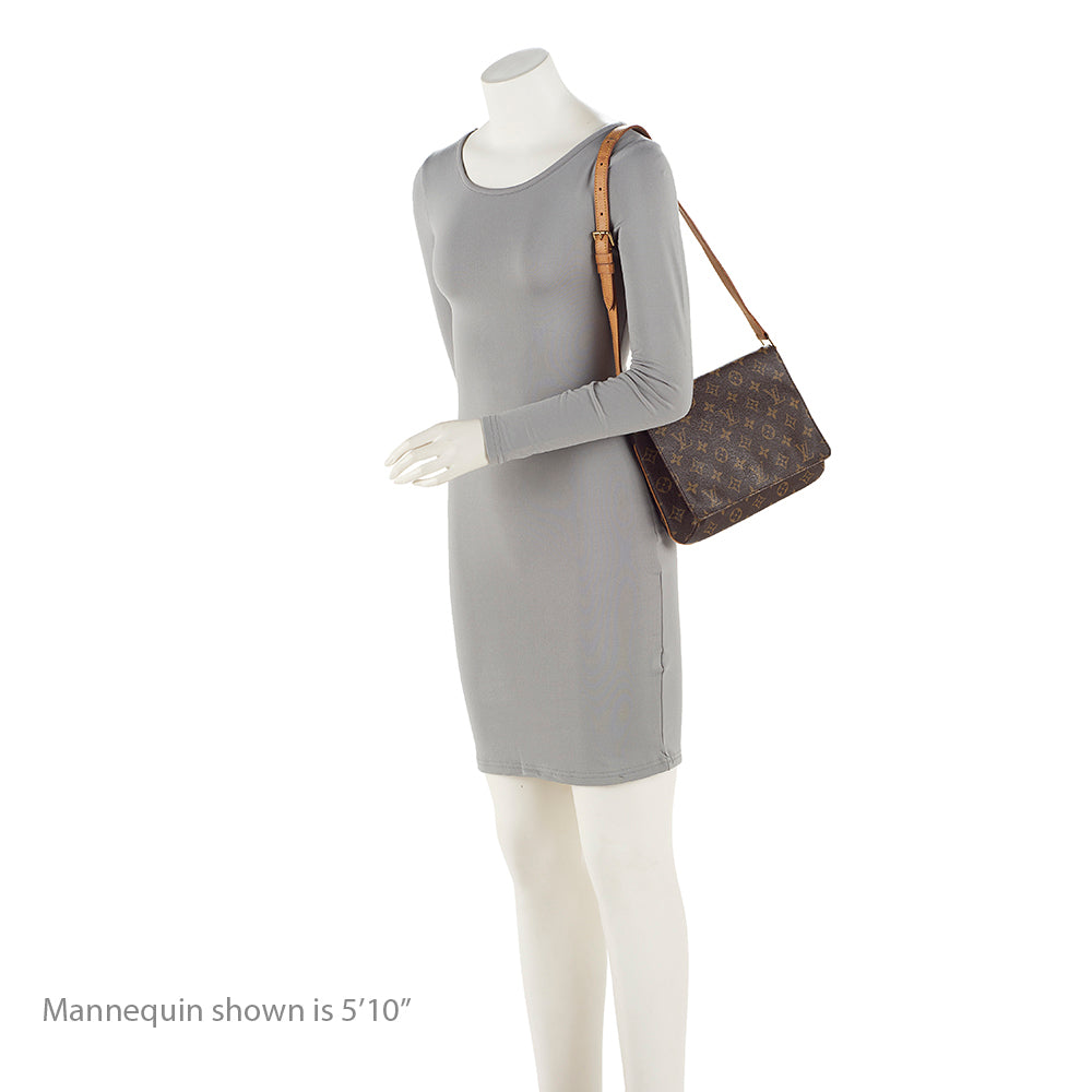 Louis Vuitton Vintage Monogram Canvas Musette Tango Shoulder Bag - FINAL SALE (SHF-20117)
