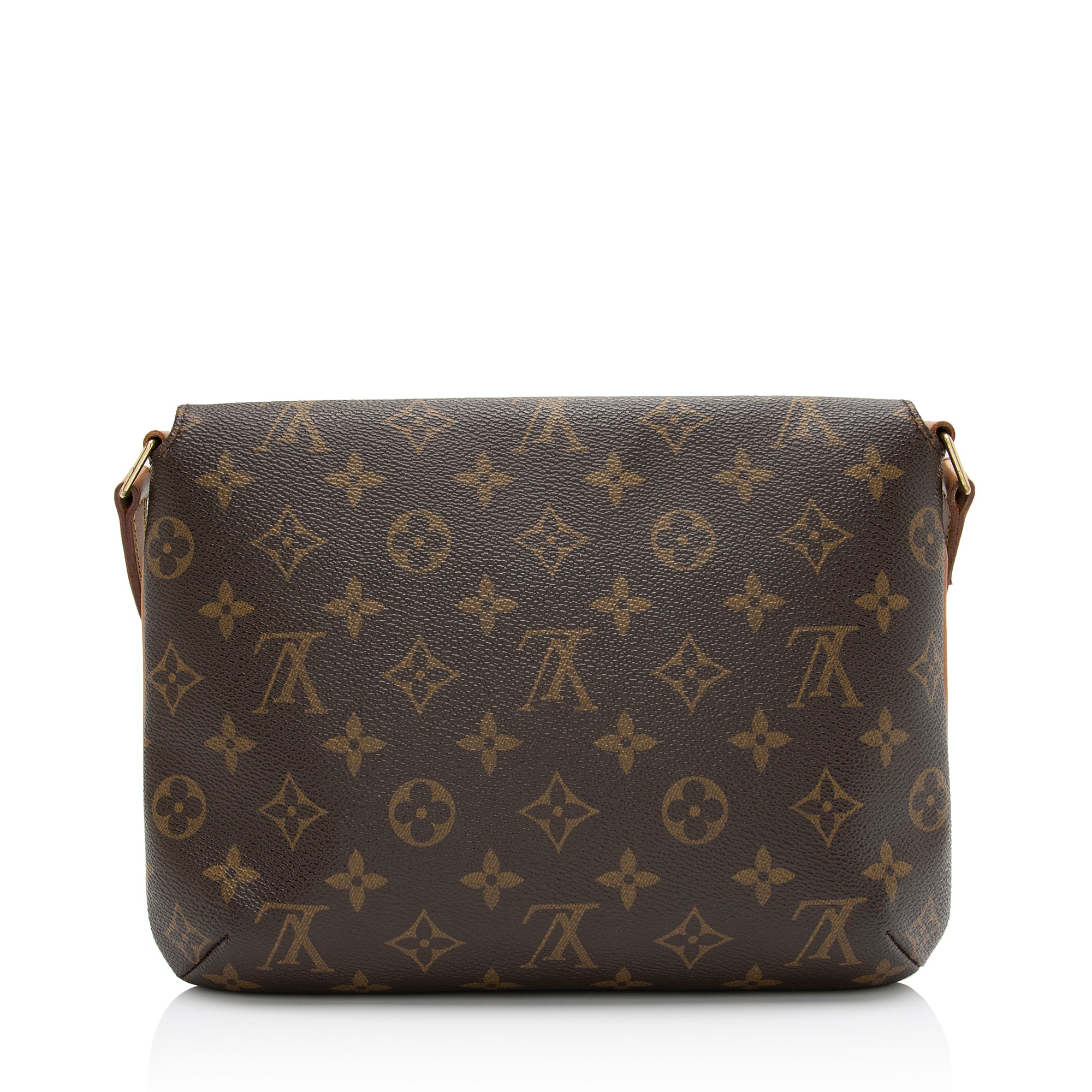Louis Vuitton Vintage Monogram Canvas Musette Tango Shoulder Bag (SHF-vU796M)