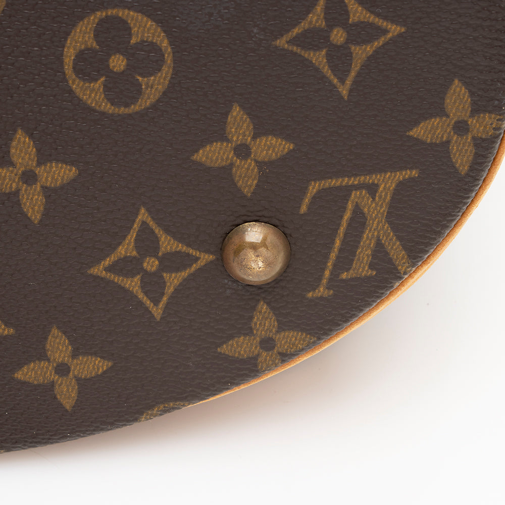 Louis Vuitton Vintage Monogram Canvas Petit Bucket Tote (SHF-16436)