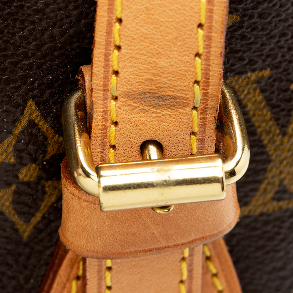 Louis Vuitton Vintage Monogram Canvas Petit Bucket Tote (SHF-18459)