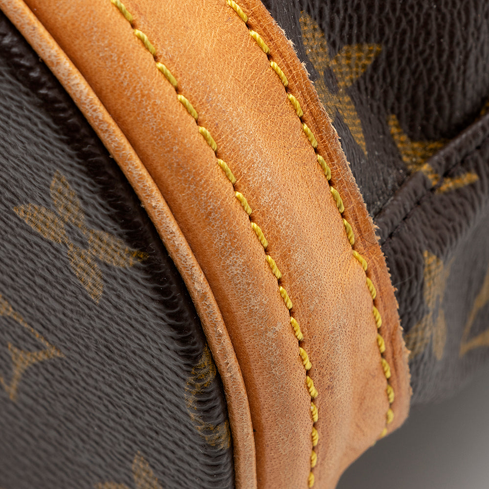 Louis Vuitton Vintage Monogram Canvas Petit Bucket Tote (SHF-18459)