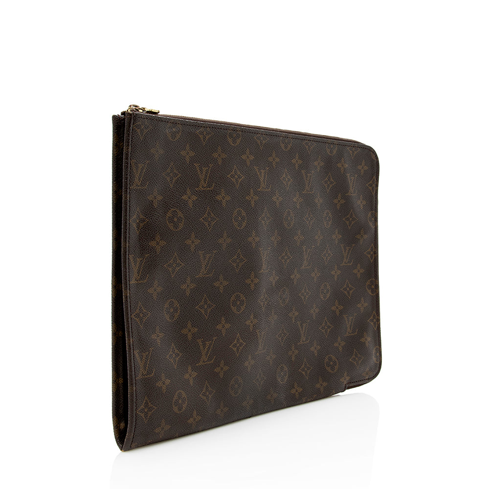 Louis Vuitton Vintage Monogram Canvas Poche Documents Portfolio - FINAL SALE (SHF-16705)